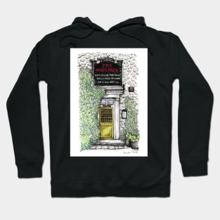 The Woolpack Pub Emmerdale Illustration Hoodie